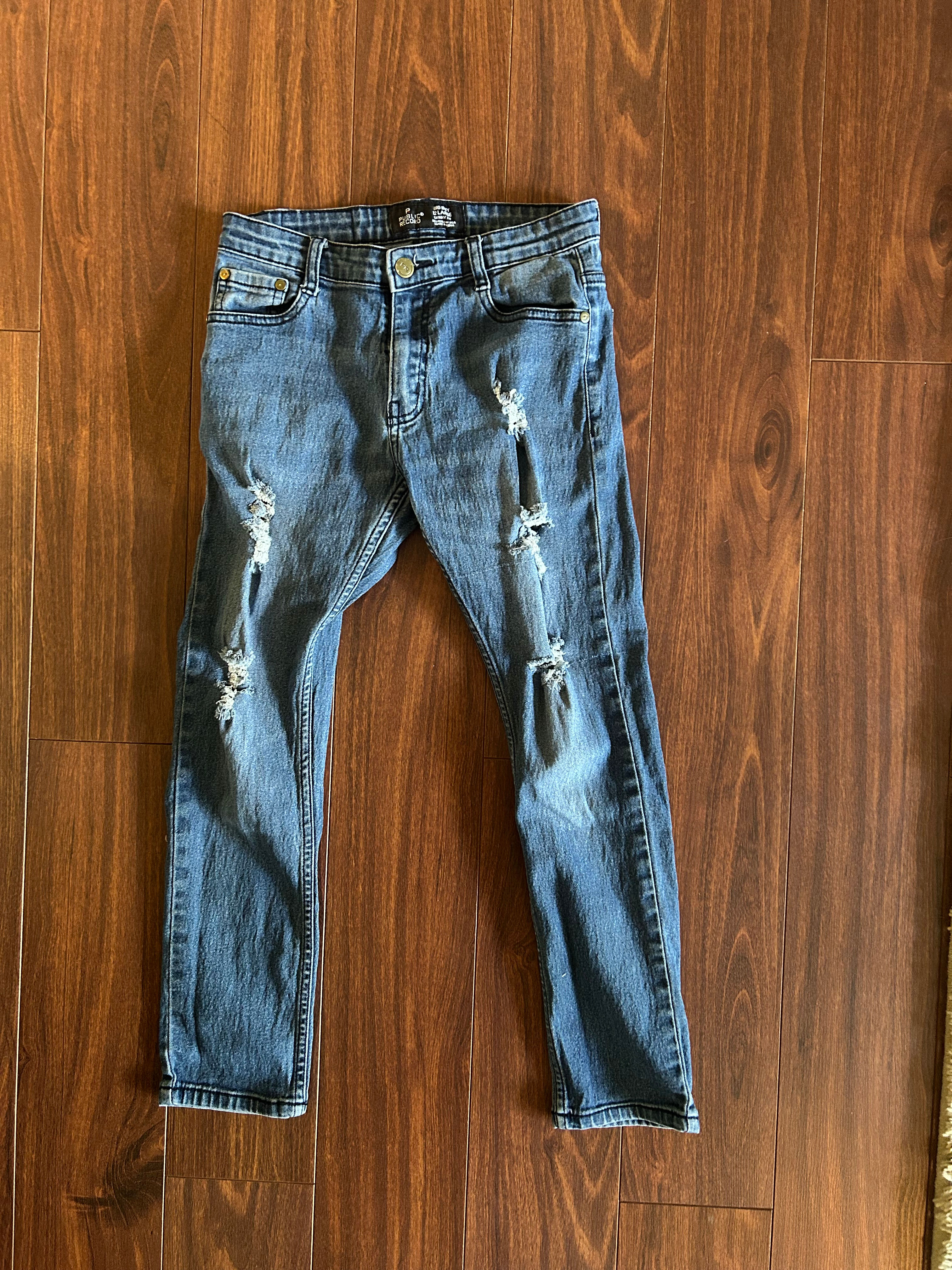 Ripped jeans size girls 12
