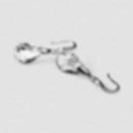 18K White gold Plated & European Premium Crystal Drop Dangle Hook Earrings