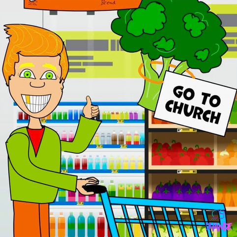 An illustration of a lukewarm Christian