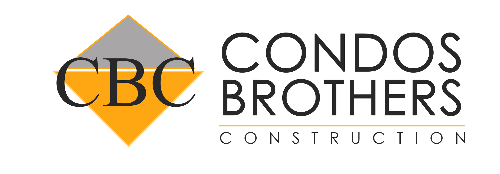 Condos brother construction logo