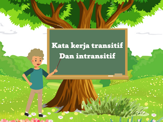 Kata kerja Transitif dan Intransitif