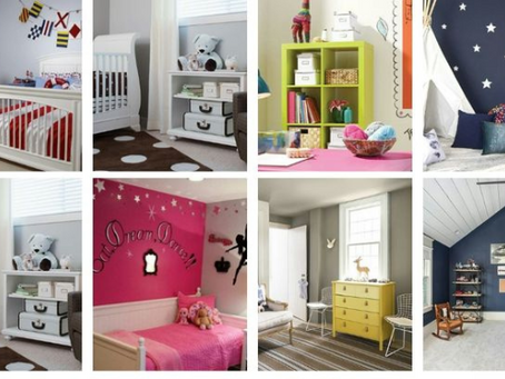 دهان حوائط غرف اطفال