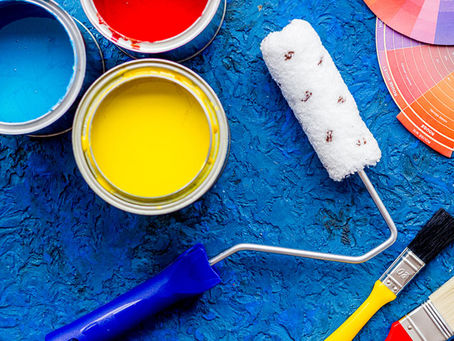 صبغ جدران في الطوار