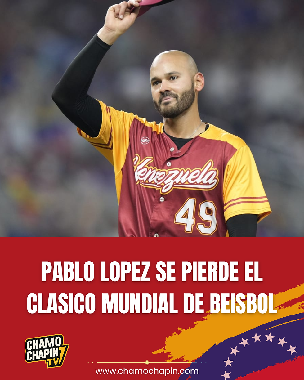 Pablo Lopez sin clasico mundial