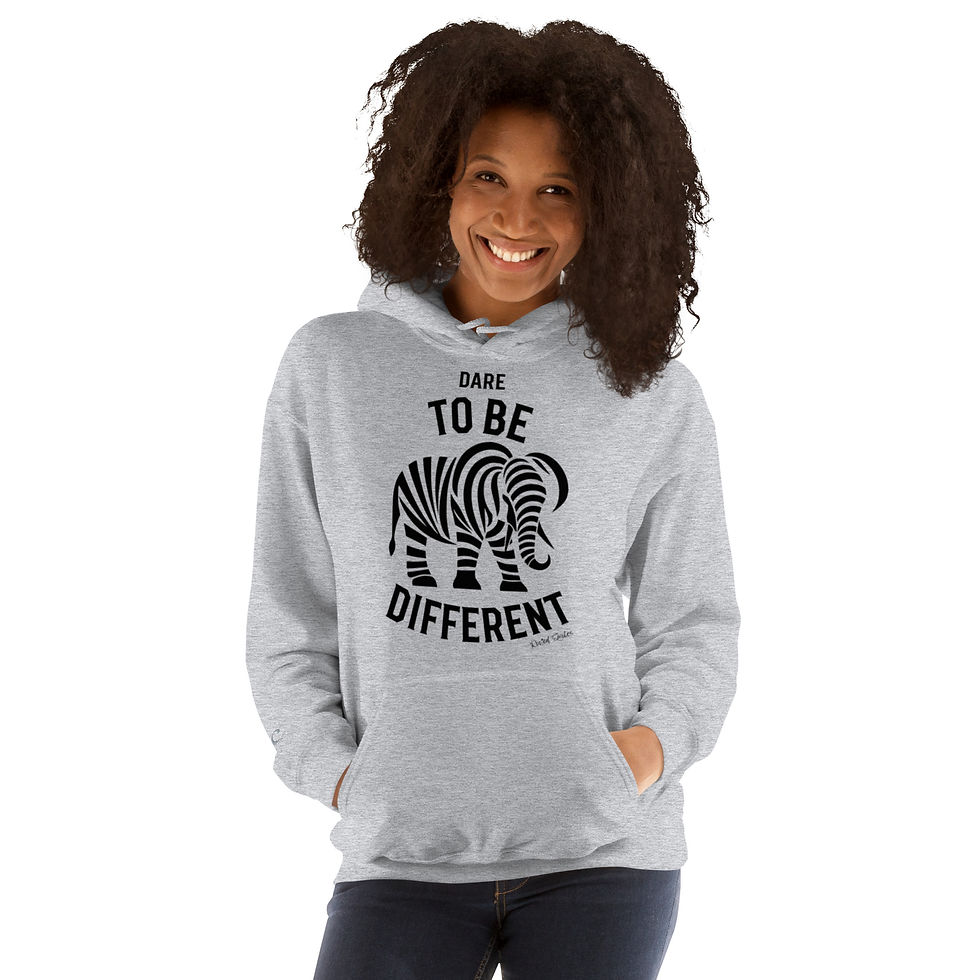 Thumbnail: “Dare to be Different” Unisex Hoodie