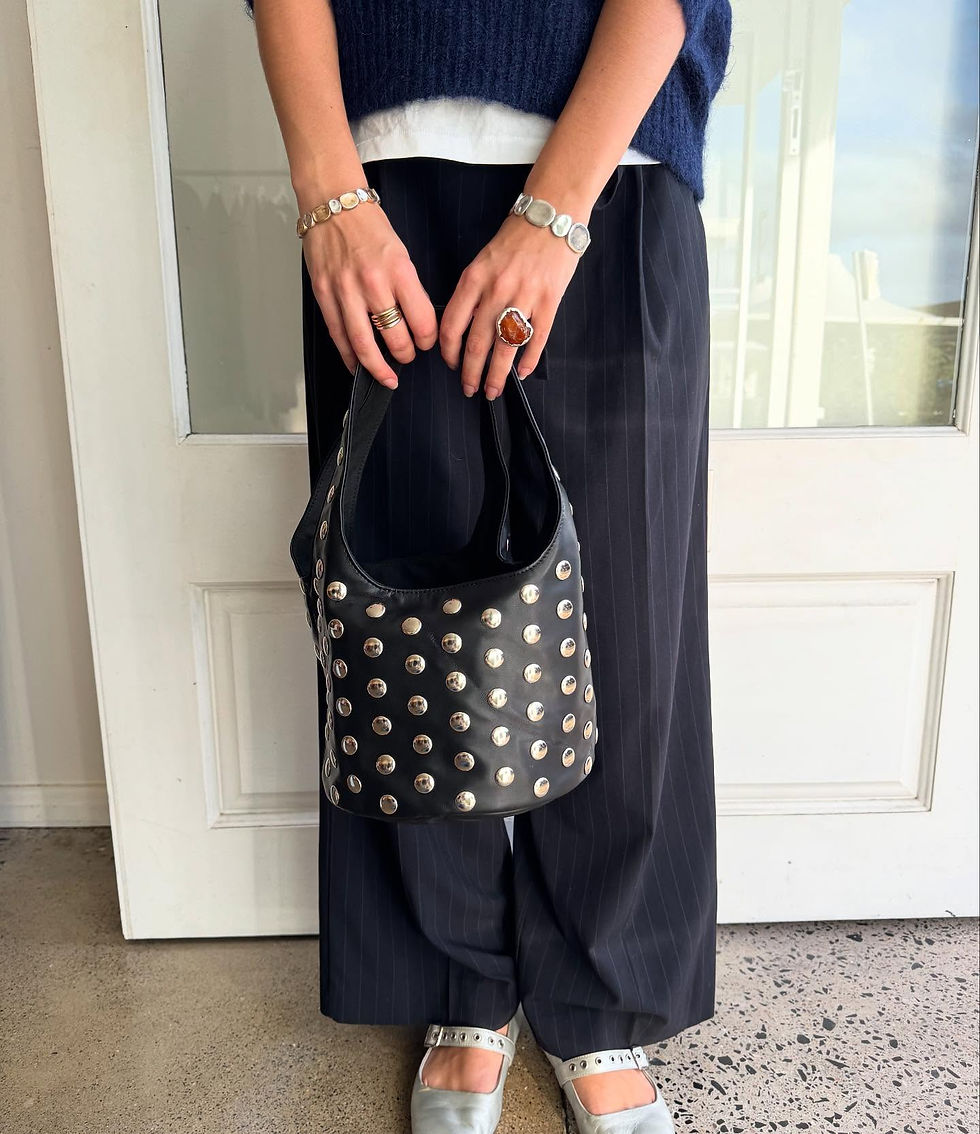 Coastal chic secondhand outfit at Reseller consignment store in Manly Sydney