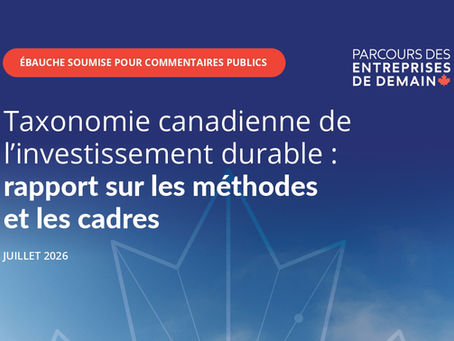Sustainable Finance Taxonomy: An Opportunity to Fully Integrate Biodiversity