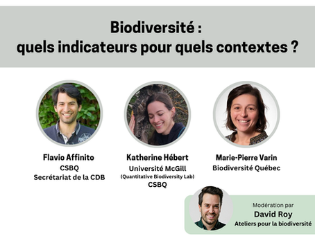 WEBINAIRE: Quels indicateurs pour quels contextes ?