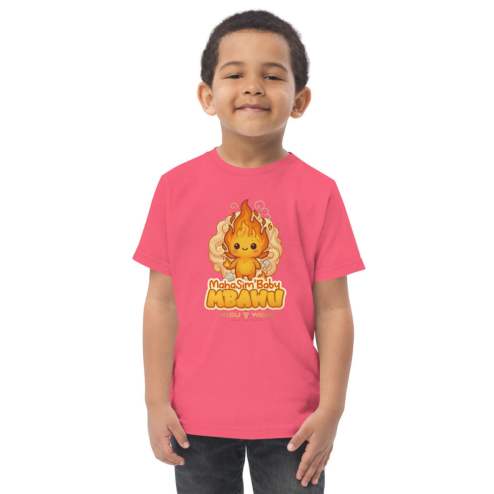 Miniature : Mahasimb'Baby Mbawu T-shirt en jersey enfant