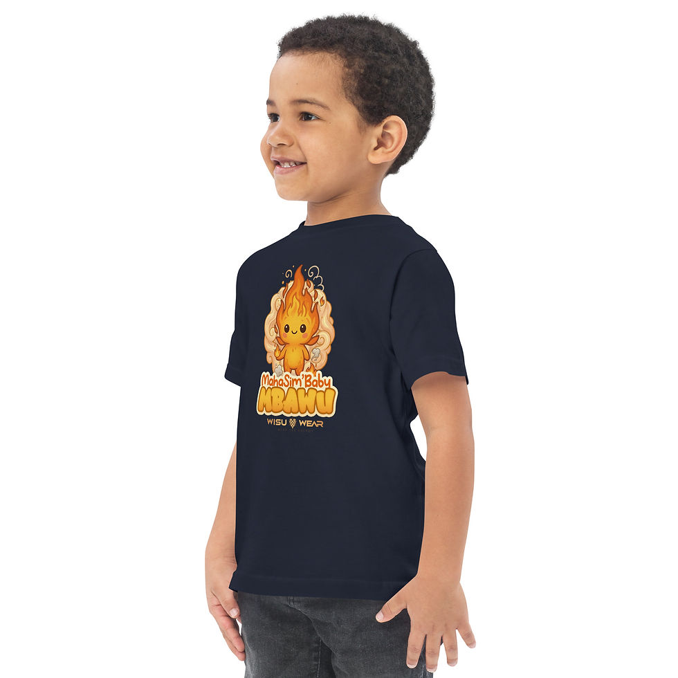 Miniature : Mahasimb'Baby Mbawu T-shirt en jersey enfant