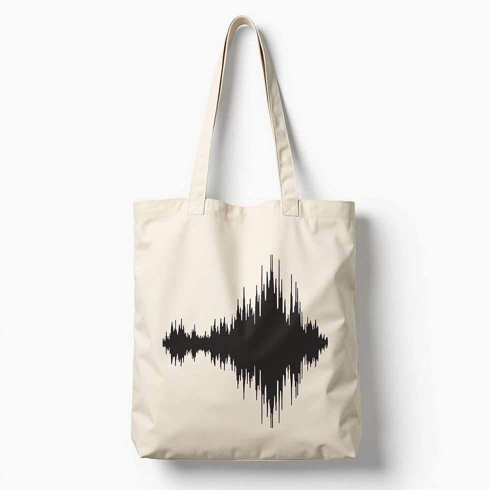 Soundwave Tote Bag