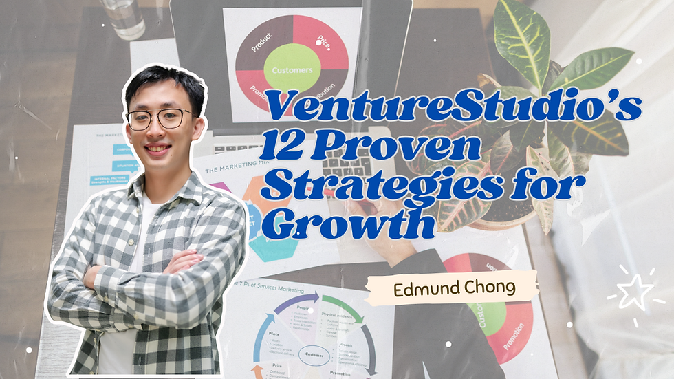 VentureStudio’s 12 Proven Strategies for Growth