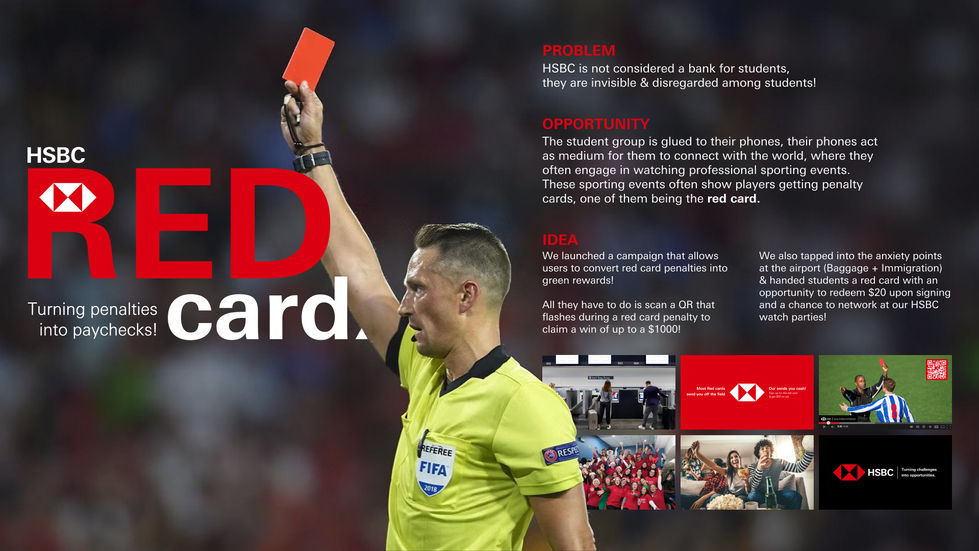 Red Card Concept Board