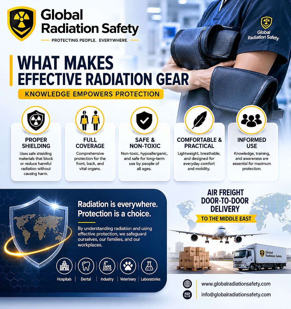 What Makes Effective Radiation Gear?