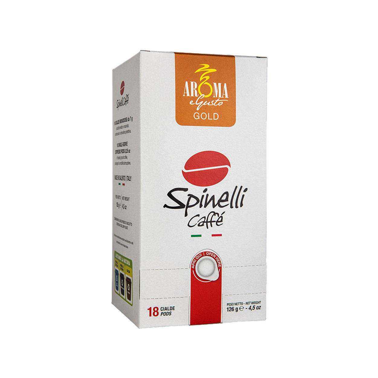 SpinelliCaffè - Aroma e Gusto GOLD 18 Pads
