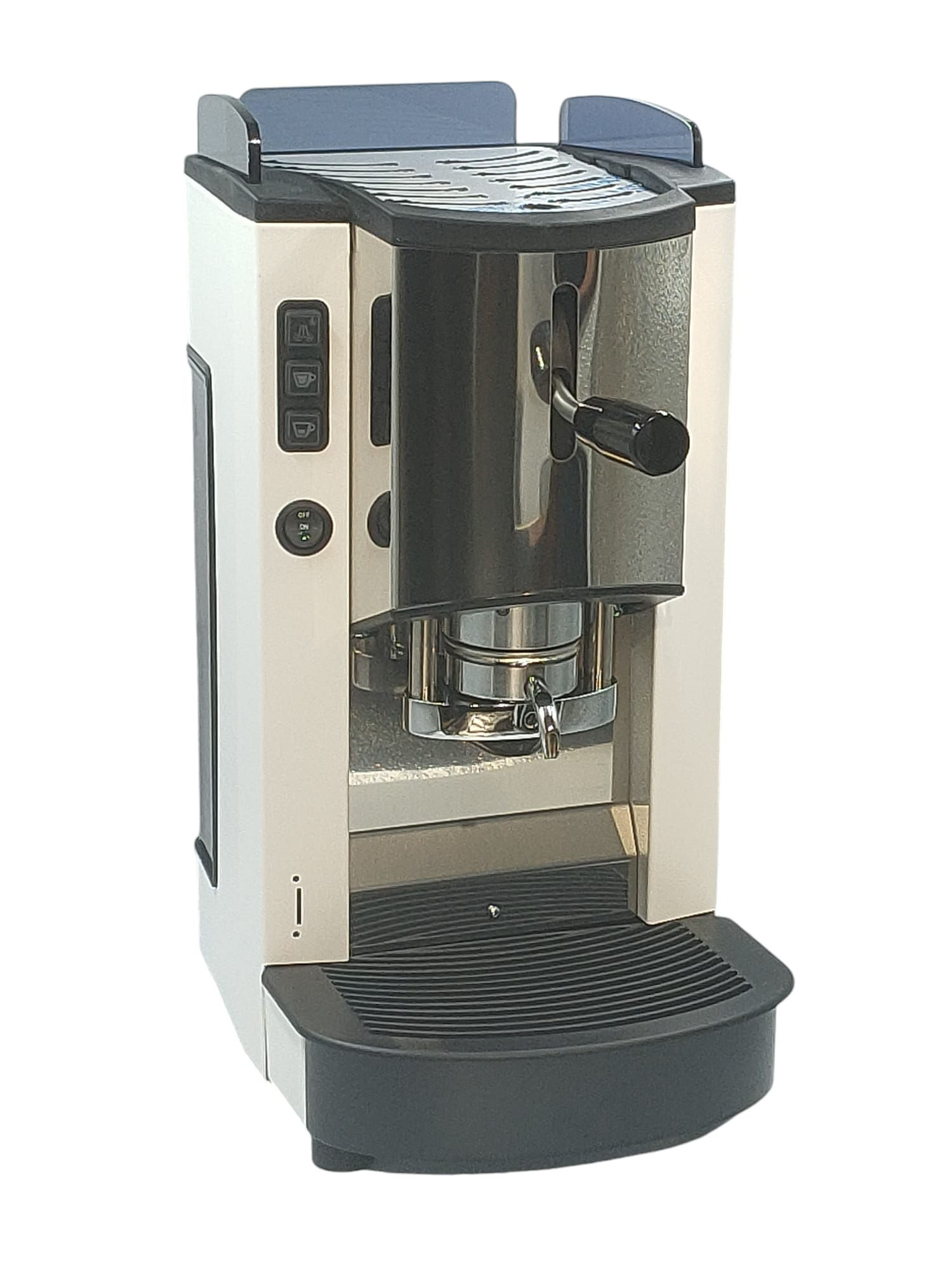 Spinel Pinocchio XL Weiss Dosiert - Kaffeemaschine für Pads E.S.E