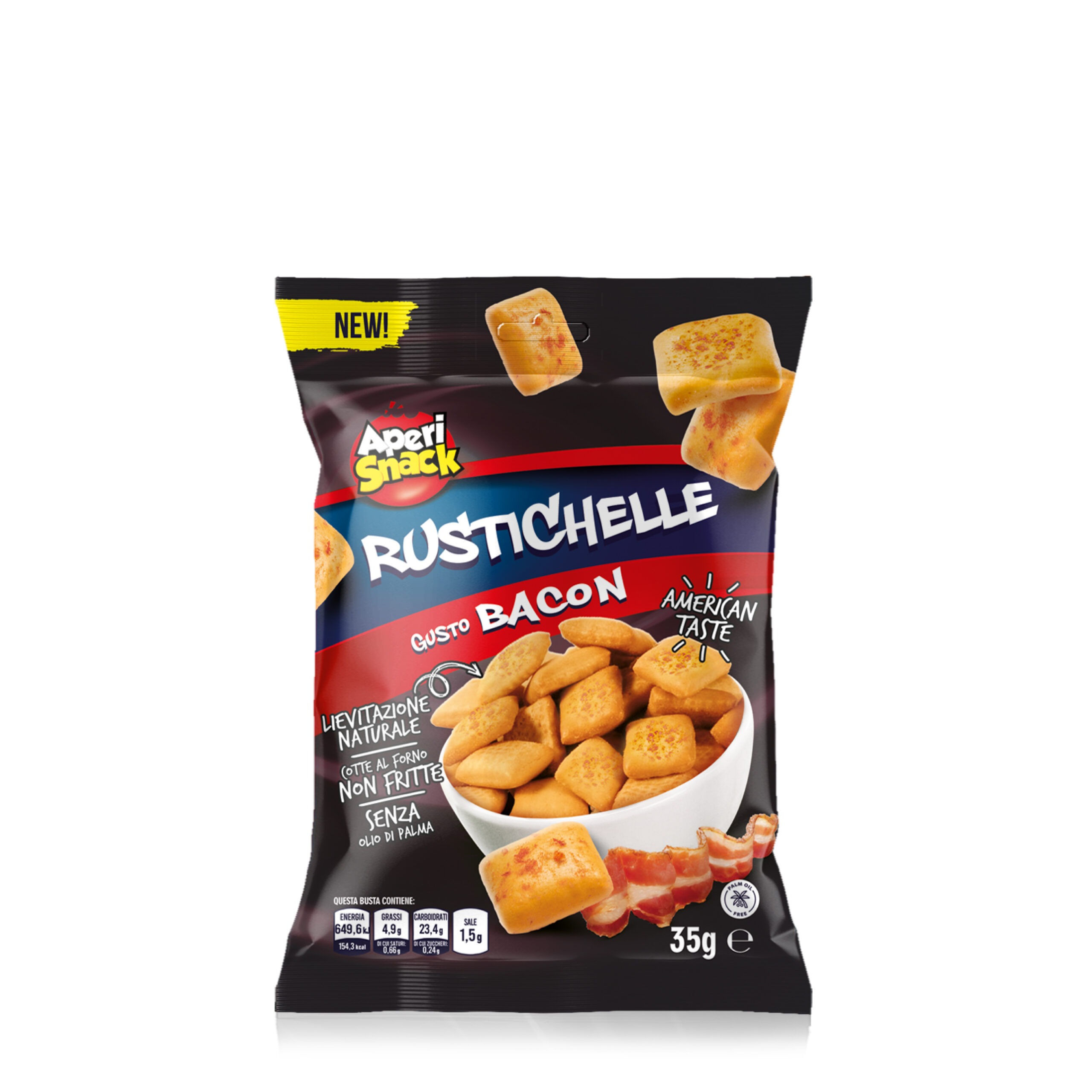 Rustichelle Bacon Einzelportion 35gr
