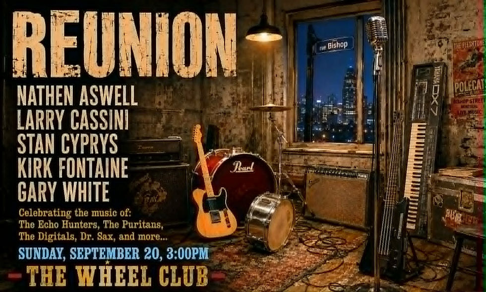 REUNION - Live at Montreal's Legendary Wheel Club
