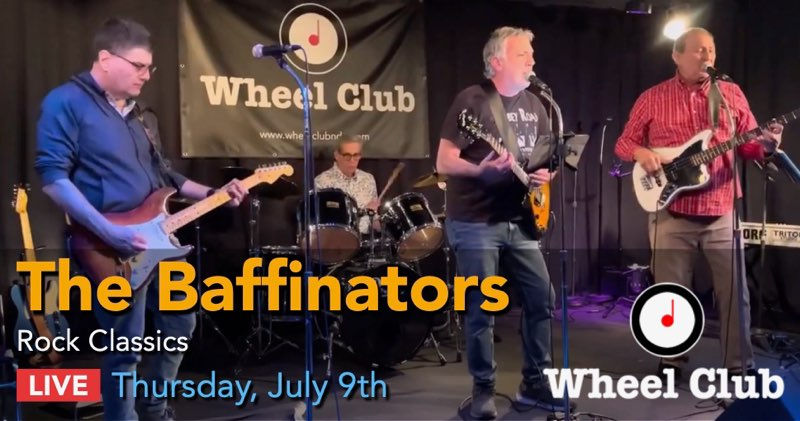 The Baffinators - Rock Classics Tribute - Live at Montreal's Wheel Club