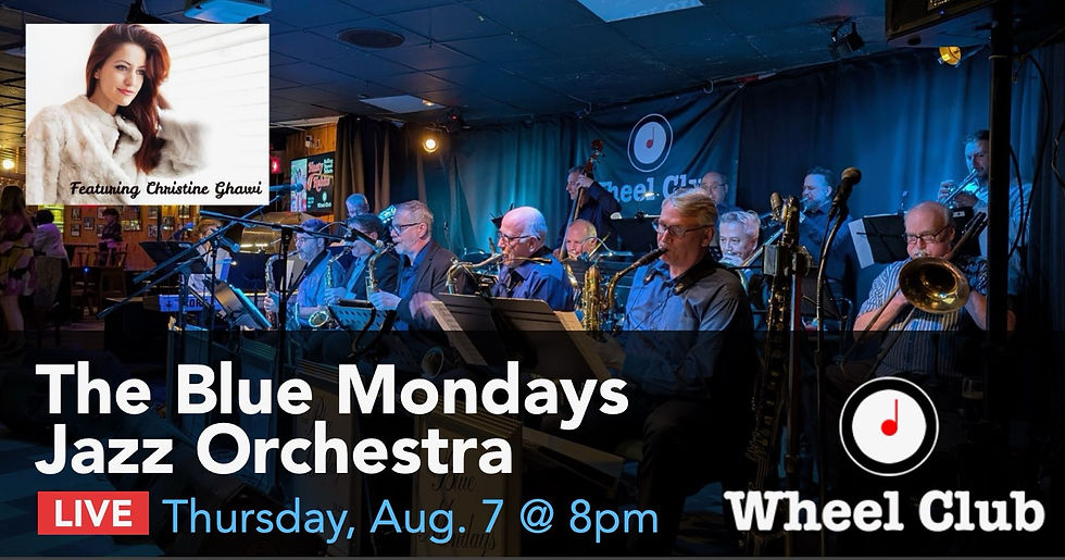 The Blue Mondays Jazz Orchestra live at the Legendary Wheel Club