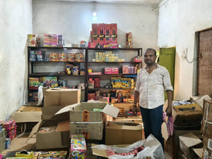अवैध रूप से रखे फटाका जप्त, थाना बिर्रा पुलिस की त्वरित कार्रवाई....