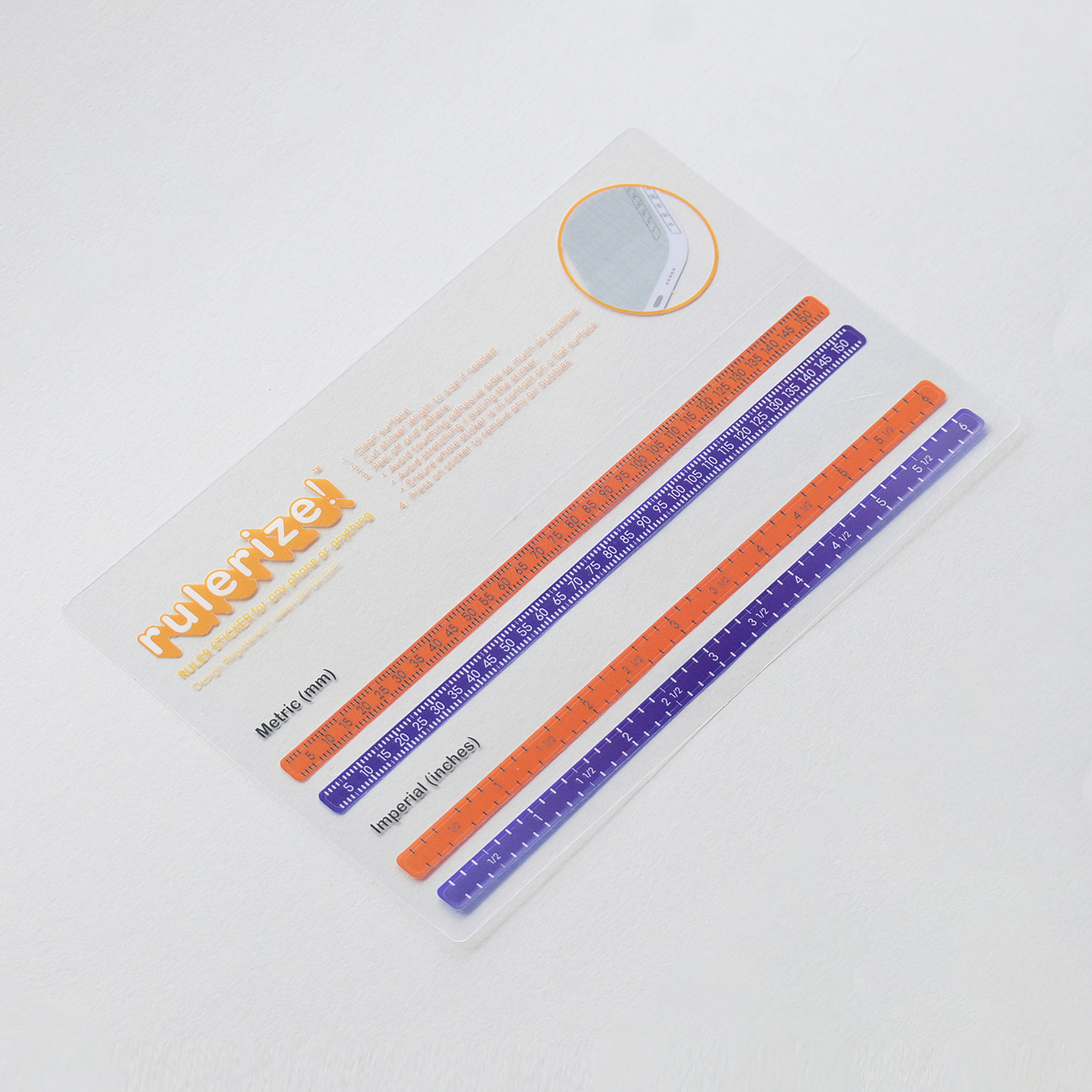 rulerize! colourz autumn - orange and purple x 1