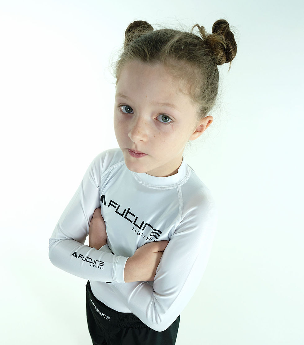 Miniatura: Rash Guard FTR Pro Kids - Branco