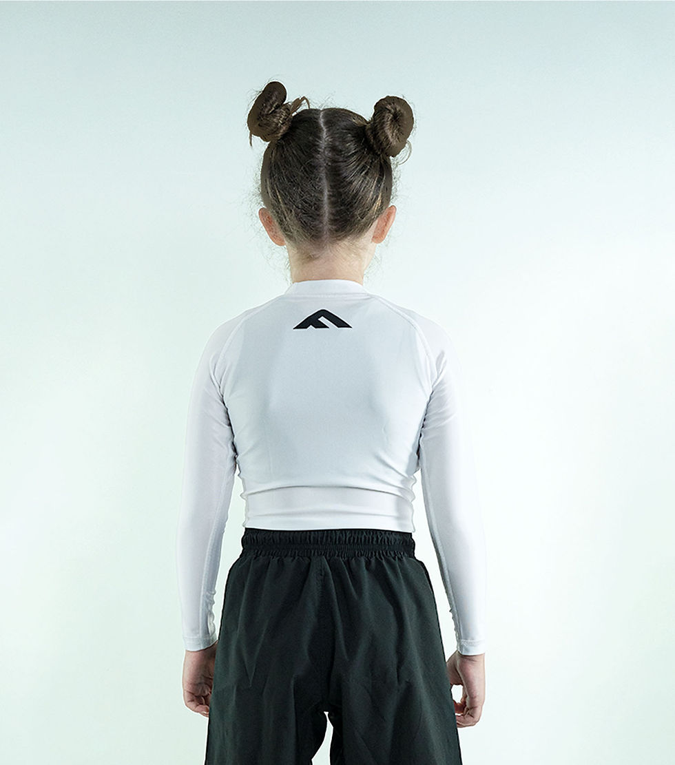 Miniatura: Rash Guard FTR Pro Kids - Branco