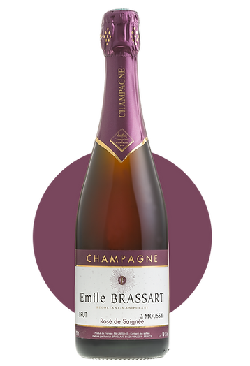 champagne brassart Rosé de saignée