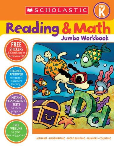 Reading & Math Jumbo Workbook Pre-K