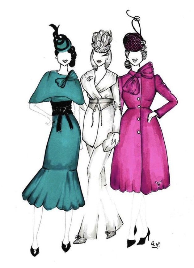 Thumbnail: Fashion Portrait Illustration