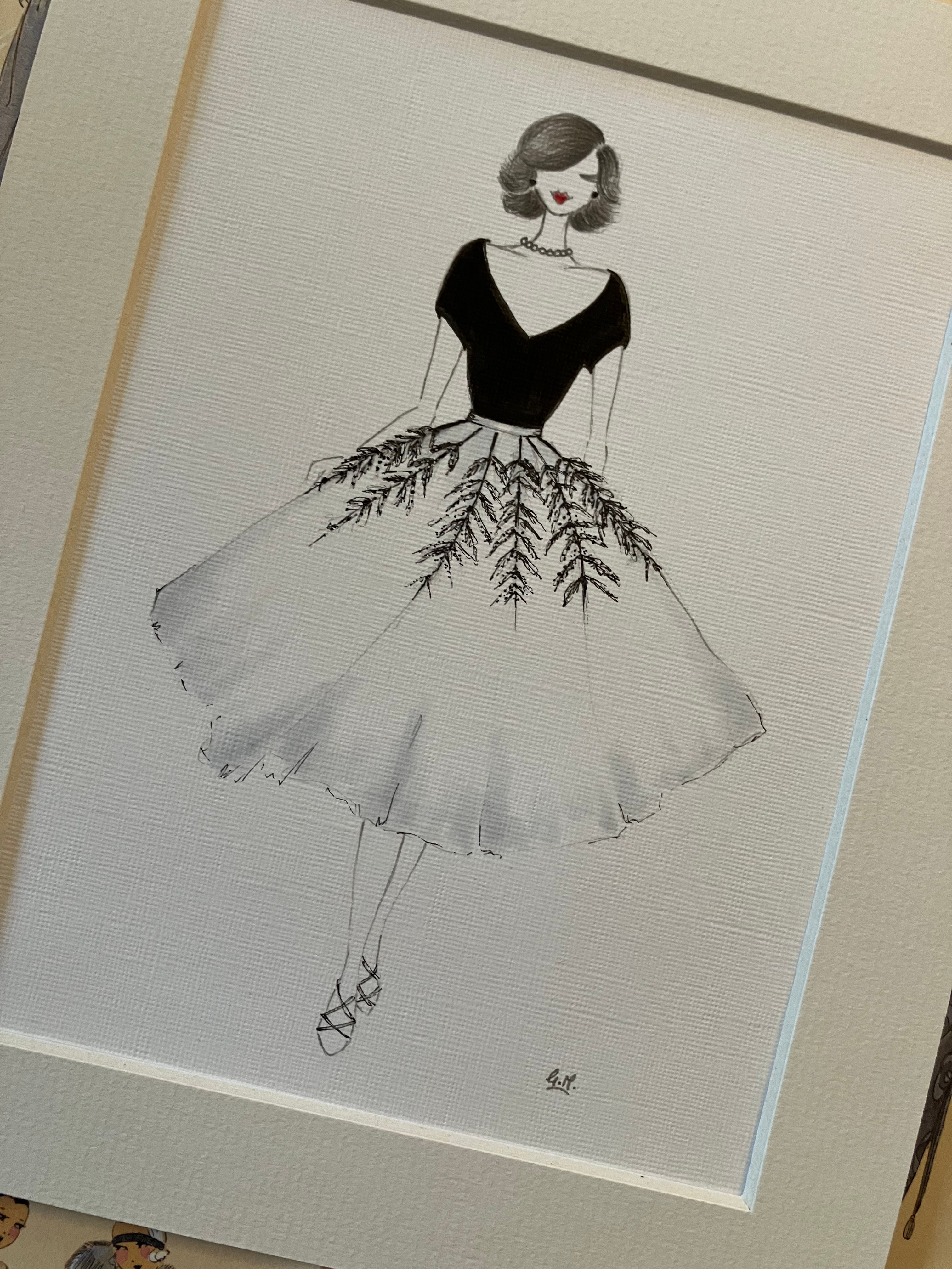 'Grace' Original Drawing