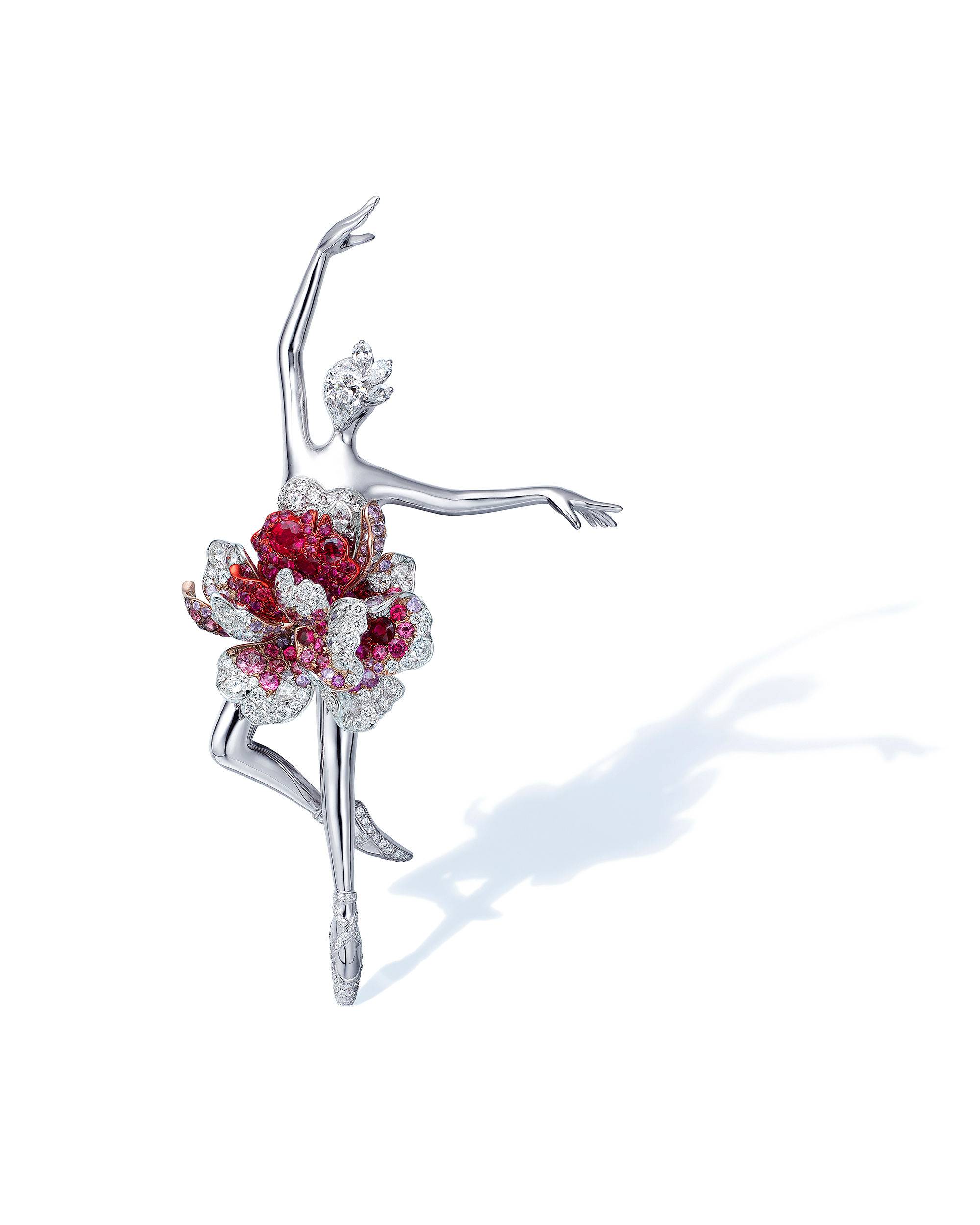Peony Ballerina FairyBrooch