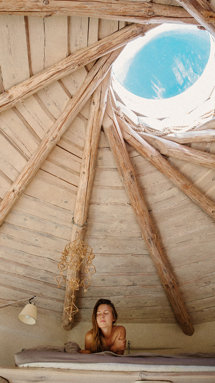Egle Plytnikaite on a wellness retreat in the UK
