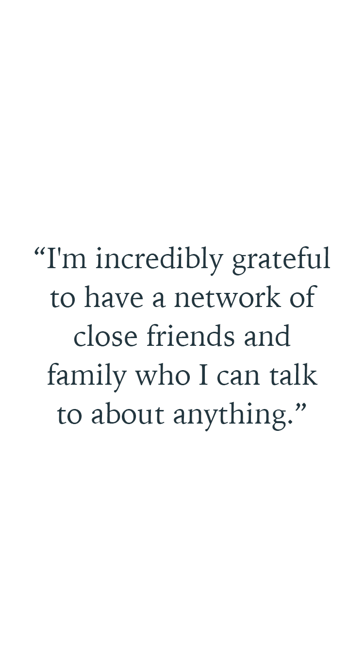 Quote by Georgie Mason about her support network