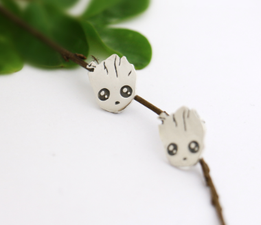 Miniatura: Aretes Baby Groot