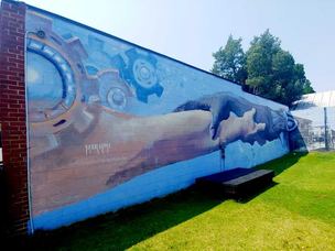 Five Points in New Bern has rich African American heritage and artwork