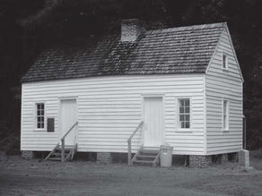 The James City Slave Quarters, circa 1850