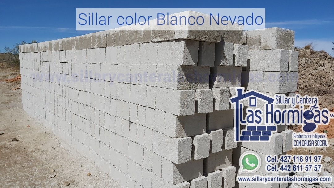 Sillar color Blanco Nevado