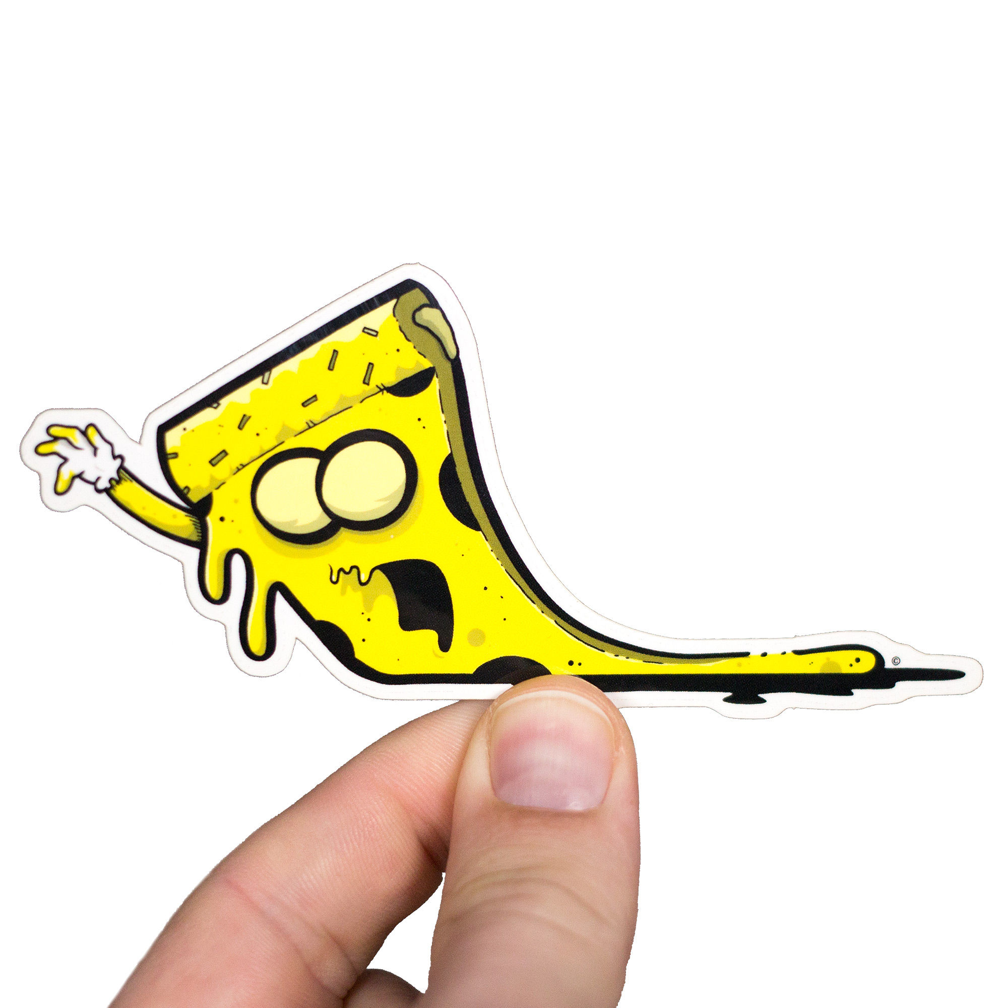 Zombie Pizza - Vinyl Sticker