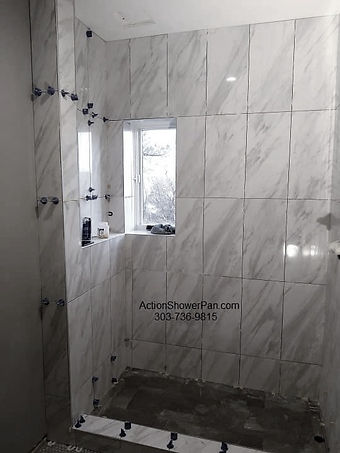 Parker Walk-in shower Installation
