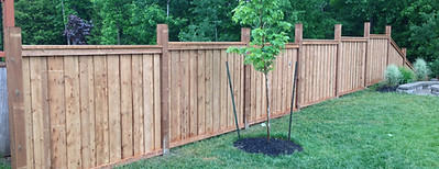 Privacy fence installation – residential fencing in Wasaga Beach