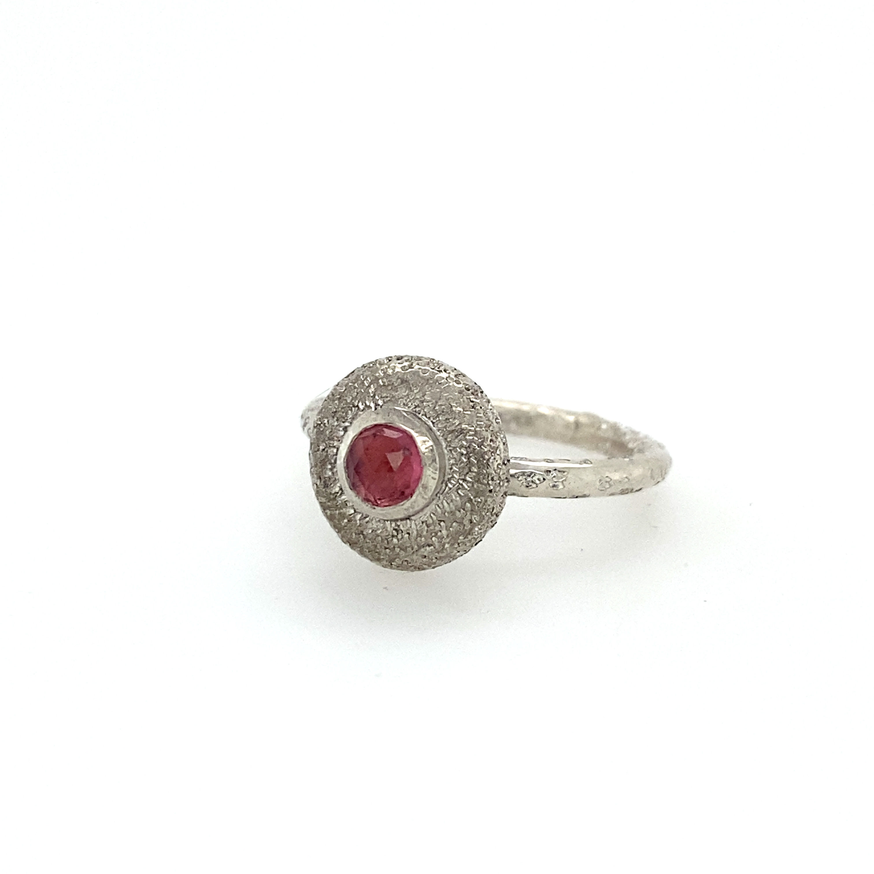 Sterling Silver Sea Urchin Ring