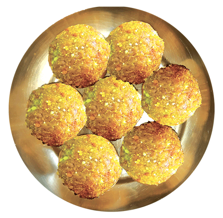 GAJAMATOL Raw Haldi Ladoo