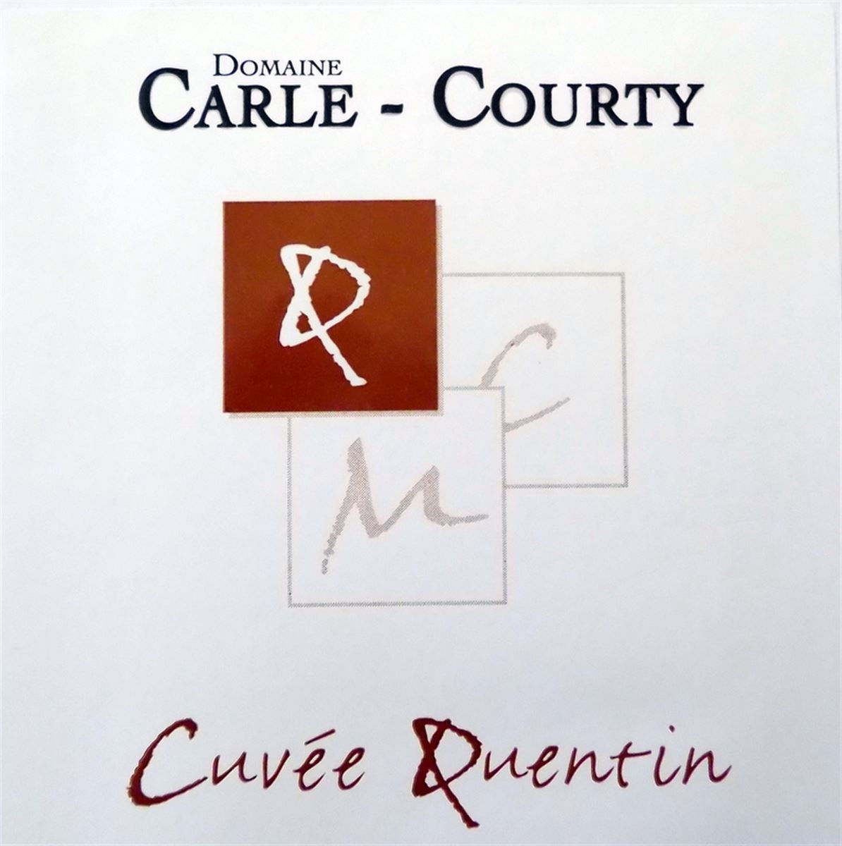 Domaine Carle Courty Cuvée Quentin Côtes du Roussillon Villages Rouge 2021