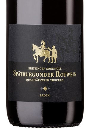 Britzinger Sonnhole Spätburgunder Rotwein QbA trocken Exklusiv