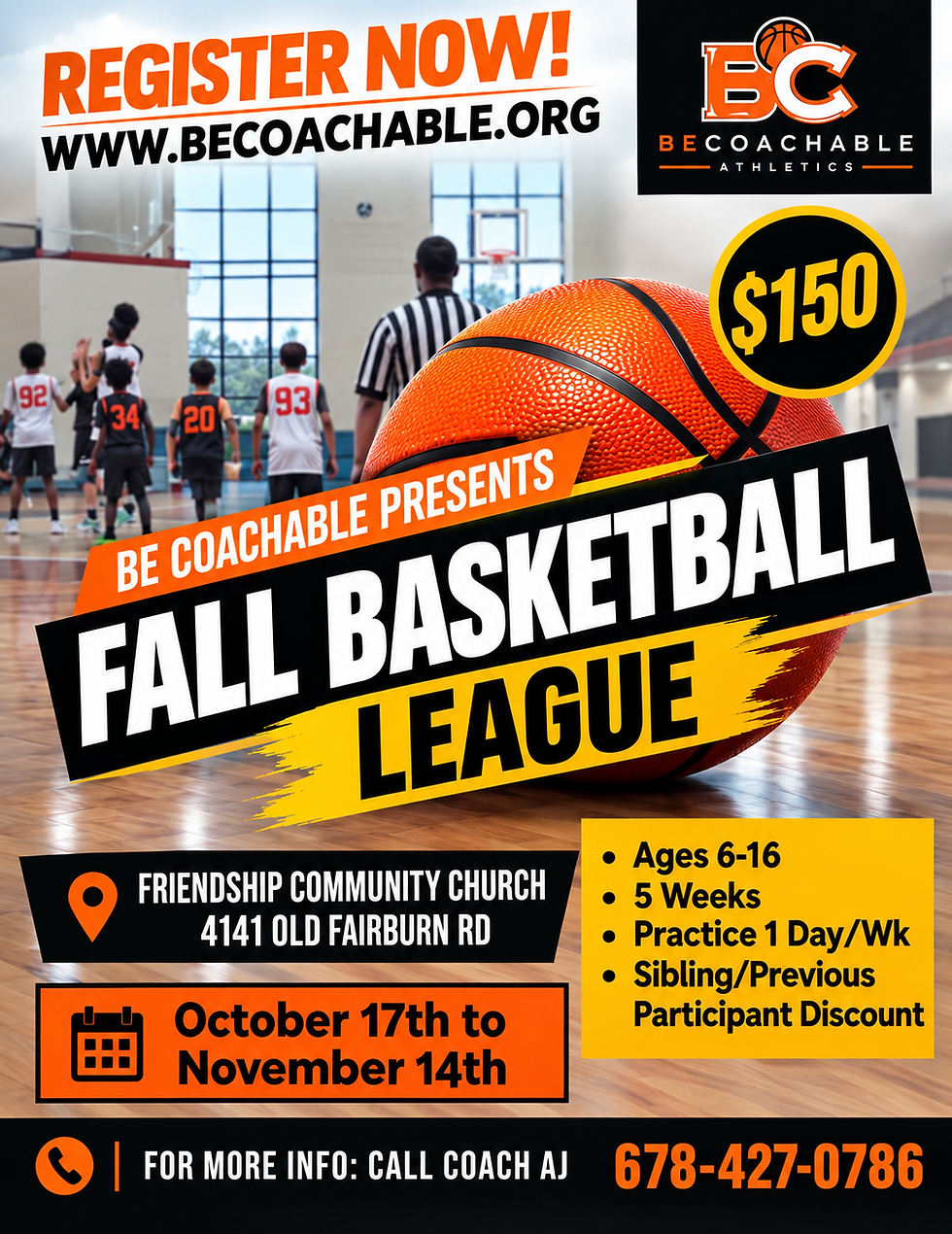 BC Fall Basketball League 2026