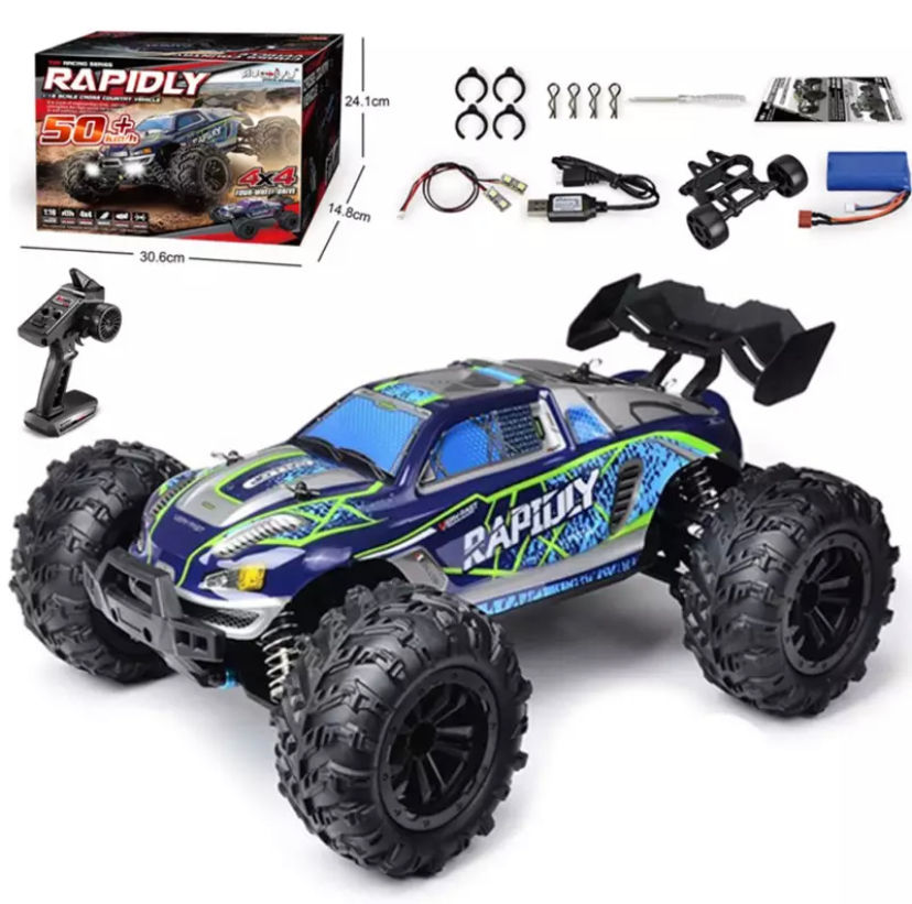 Thumbnail: Off Road High Speed RC Racing Car 50+ KM/h  Professional Large Remote Control