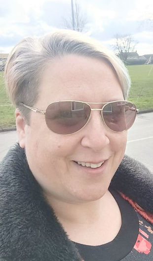 me wearing my sunglasses