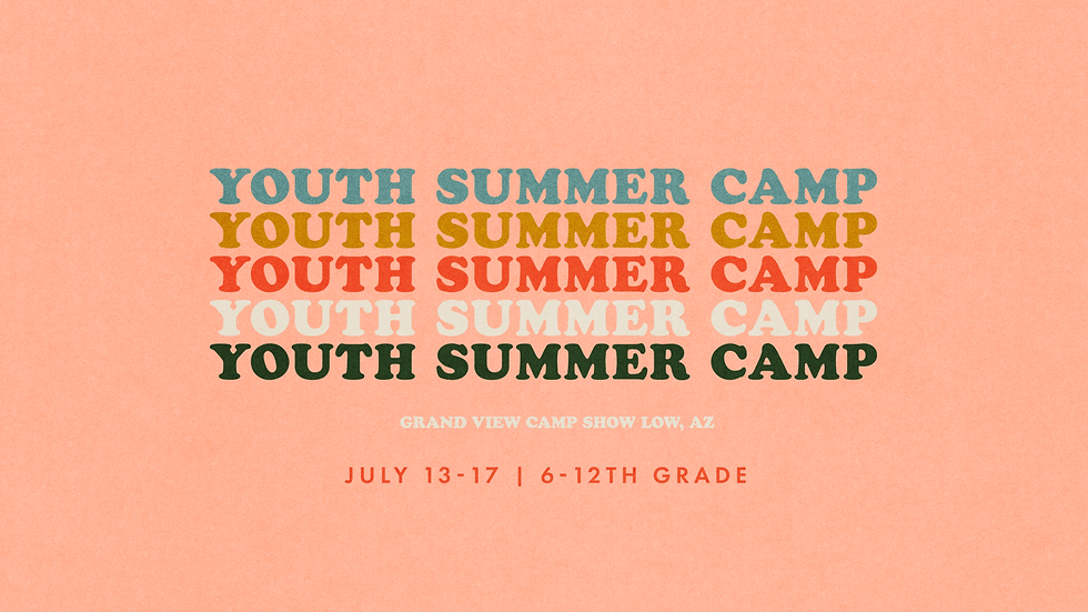 07.13-17 - YOUTH SUMMER CAMP